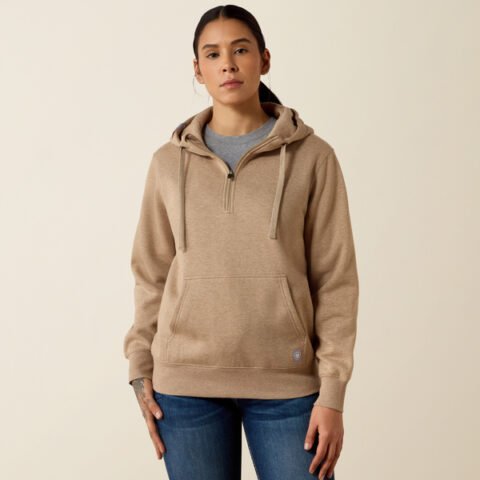 W Rebar Skill 1/2 Zip Hoodie