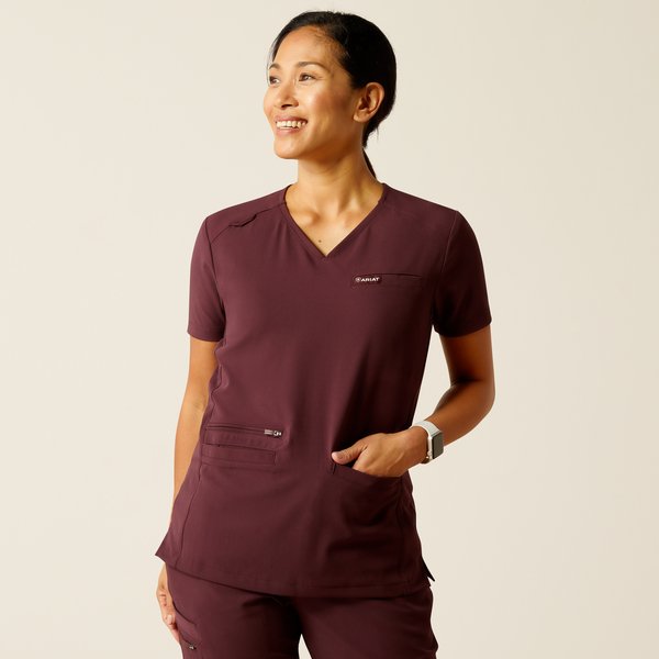 WMS Clara 6 Pocket Scrub Top