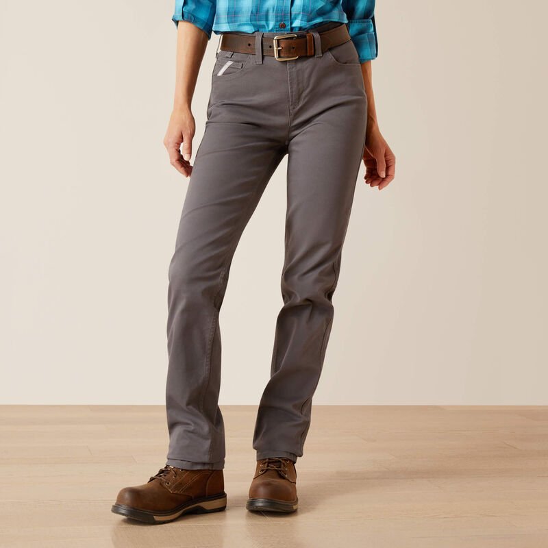 W Rebar PR Straight Pant Grey 10050623