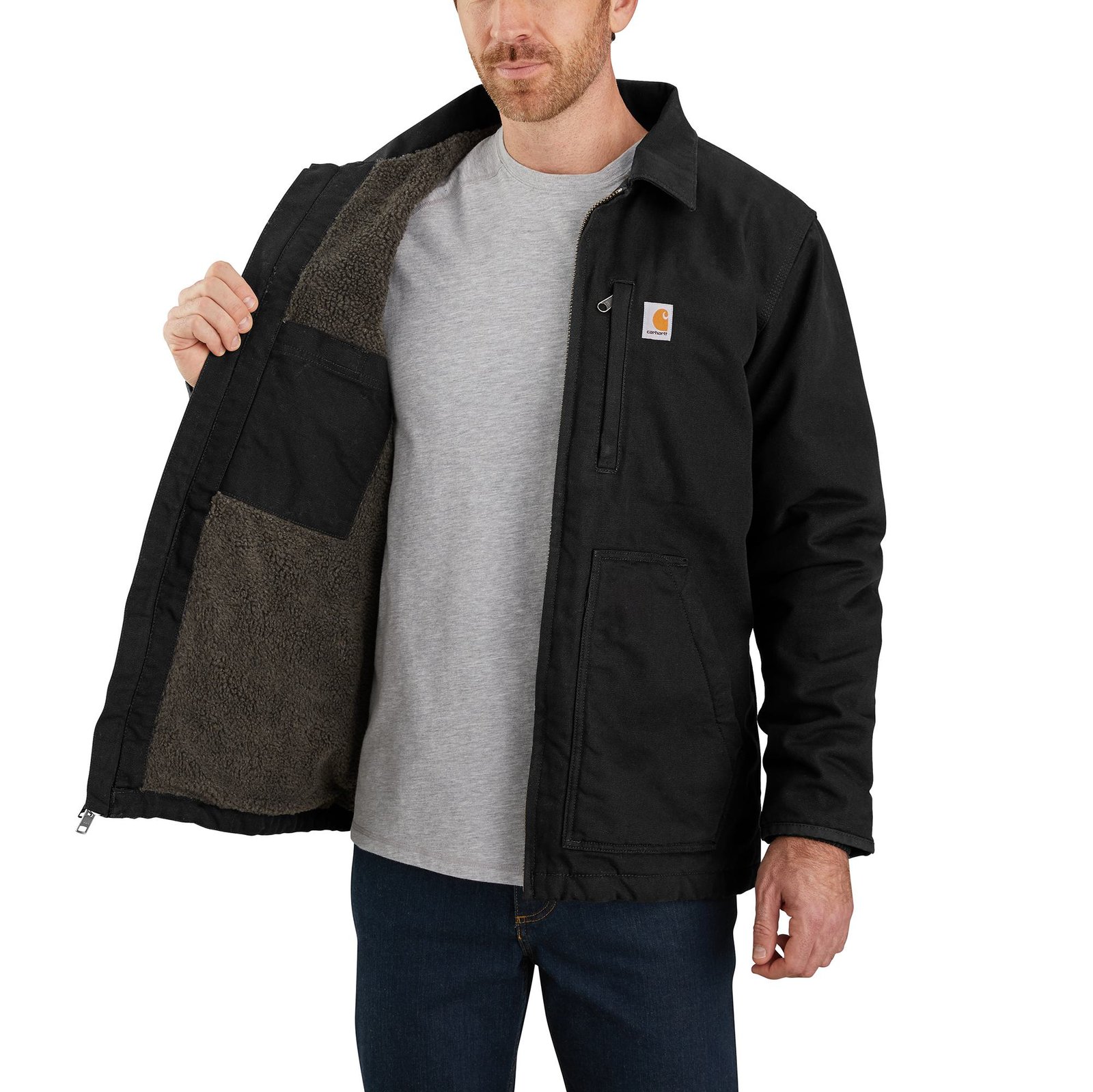 WshDck Shrp Lnd Coat 104293 - Image 3
