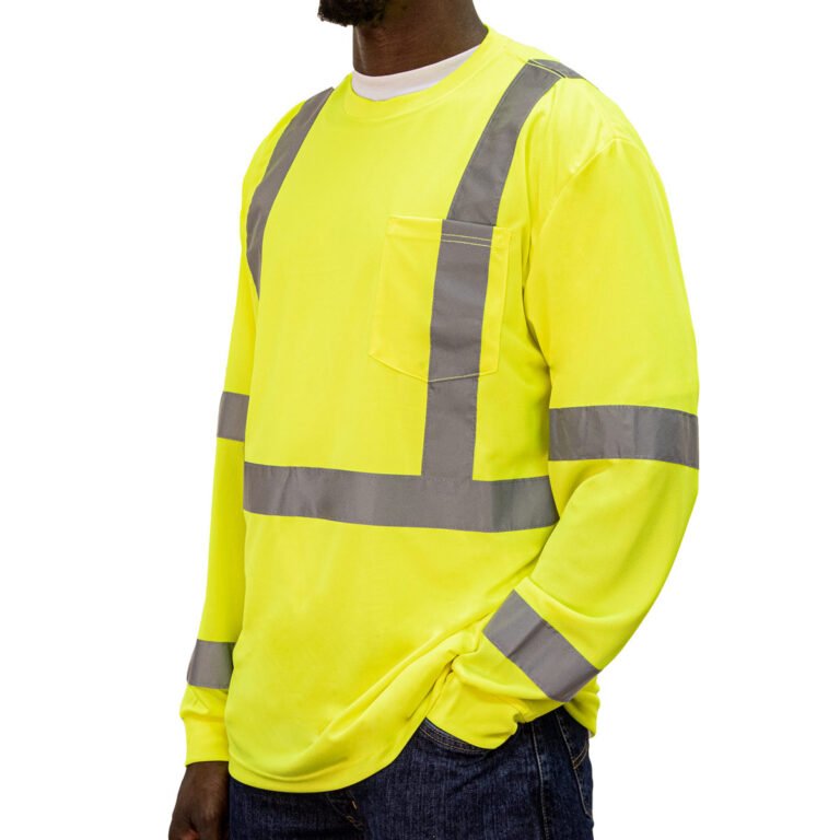 HI VIS LS W/TAPE 848