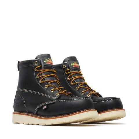 BLACK 6" MOC TOE 804-6201