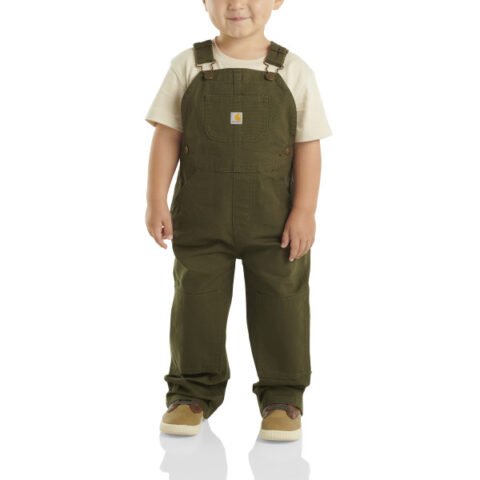 Kids Olive Cnvs Bib Overall CM8757