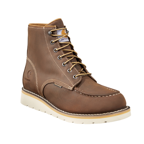 6" BRN WP WEDGE BOOT CMW6095