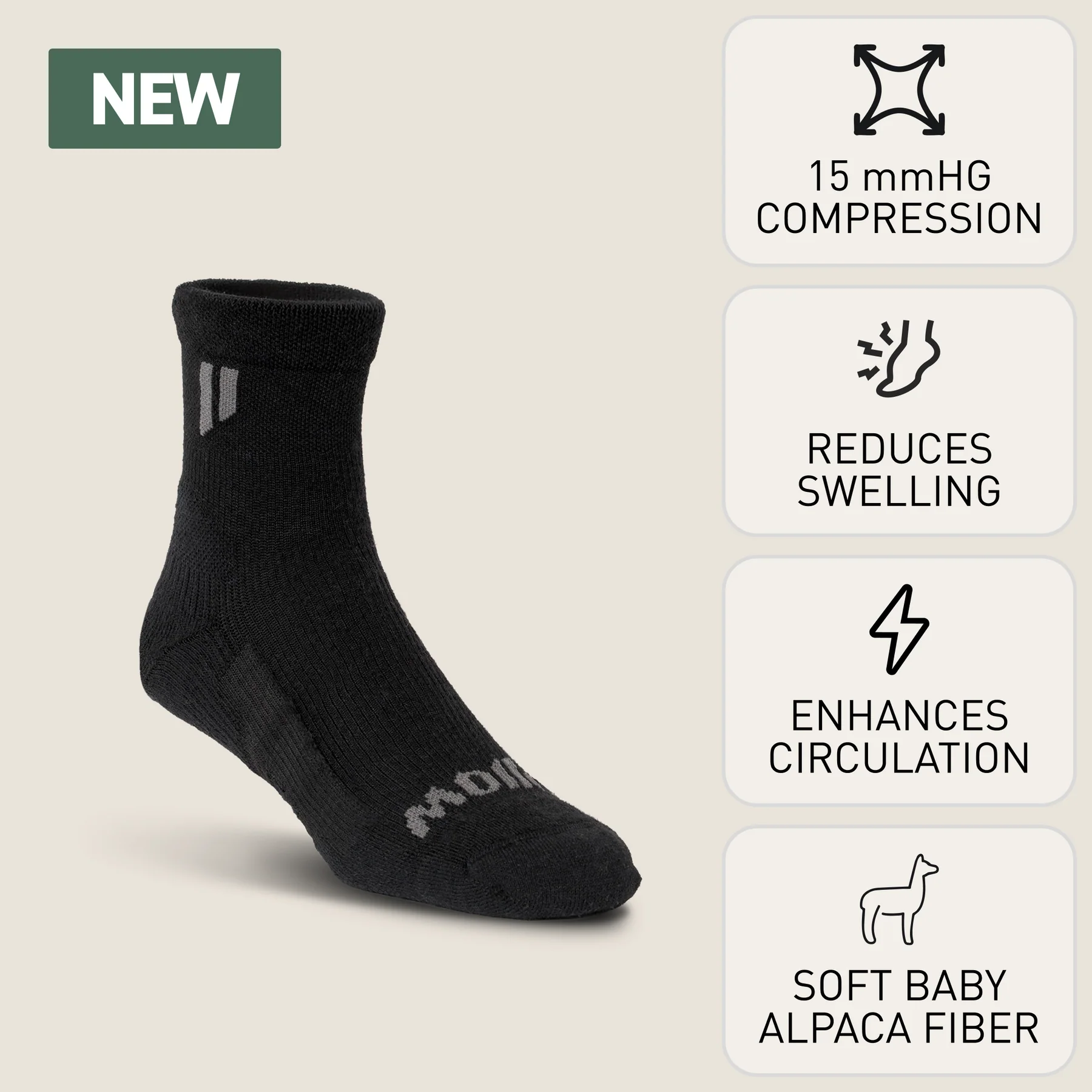 Hollow Compression Ankle Socks