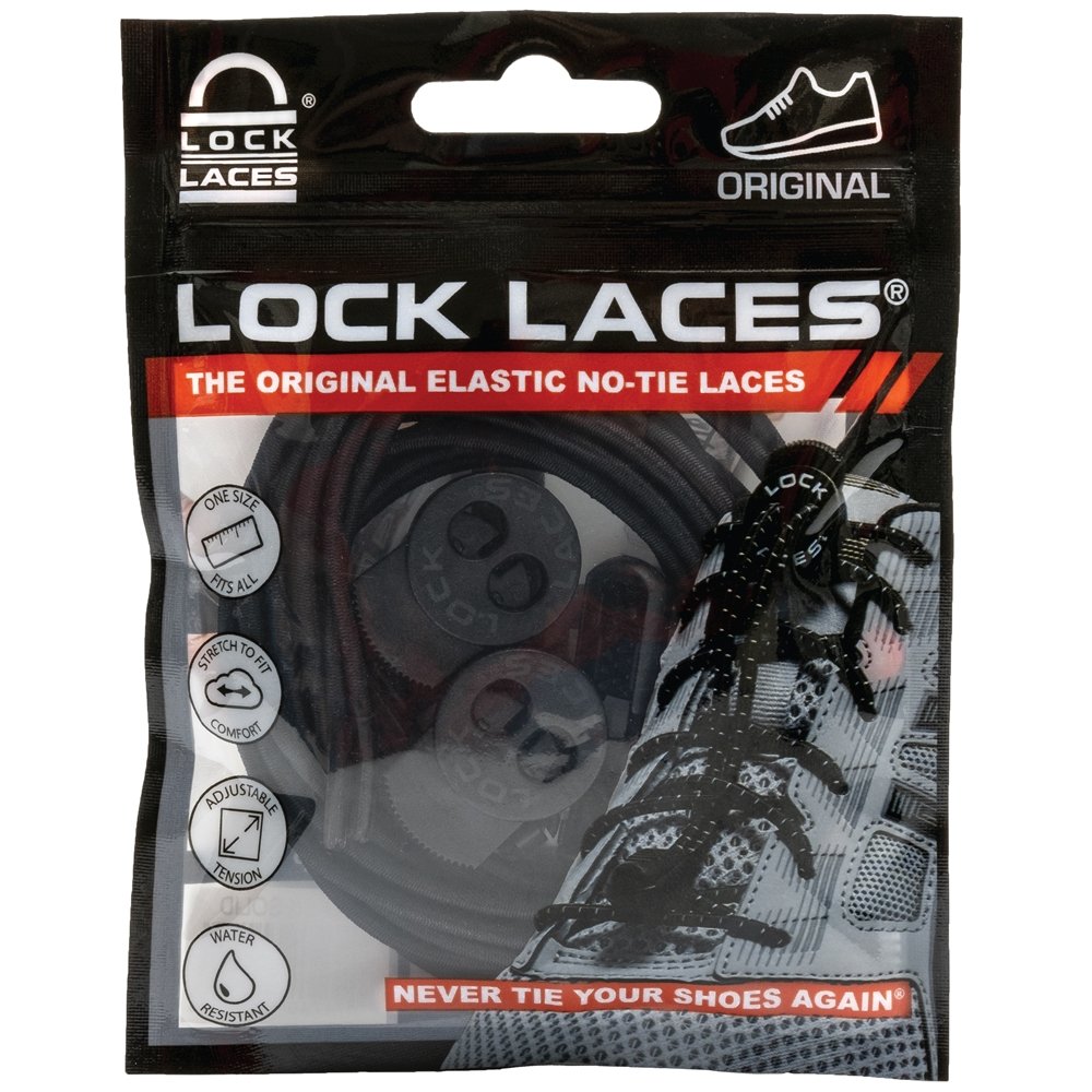 Solid No-Tie Lock Laces