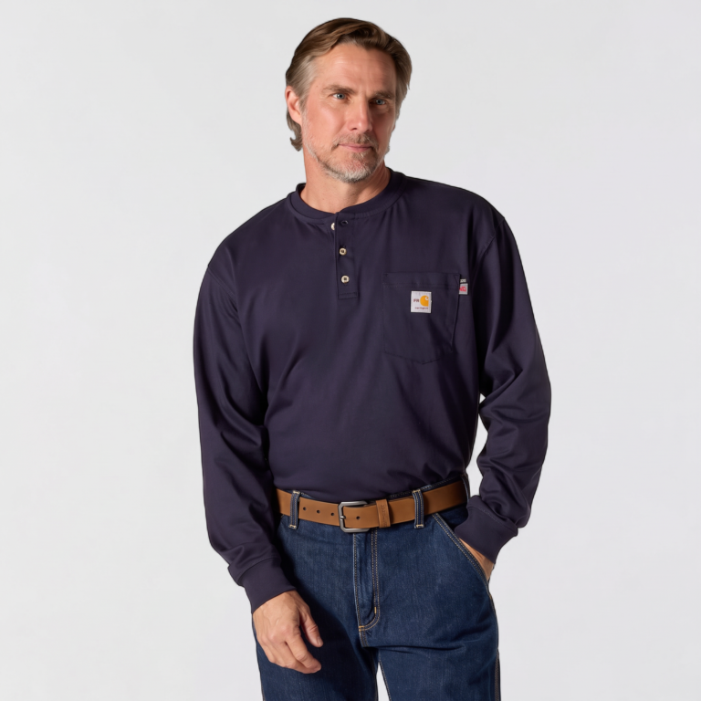 FR LS Henley Shirt 100237