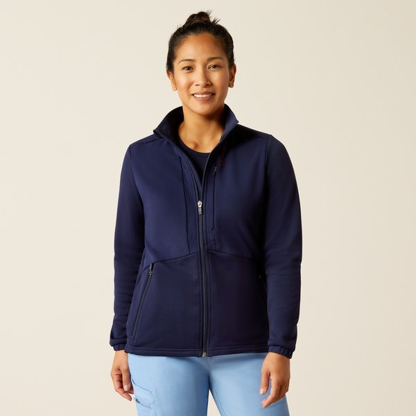 WMS Sina Fleece Scrub Jacket - Image 2