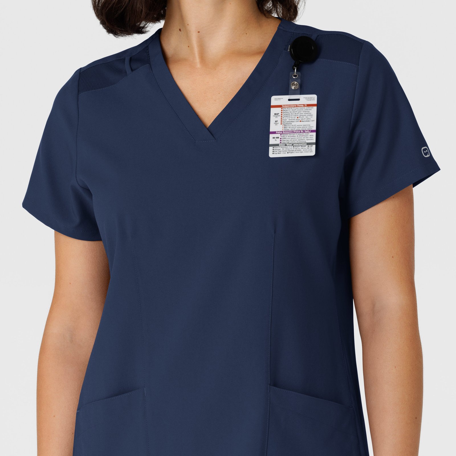 W123 Women's Flex-n-Reach V-Neck 6145 - Image 8