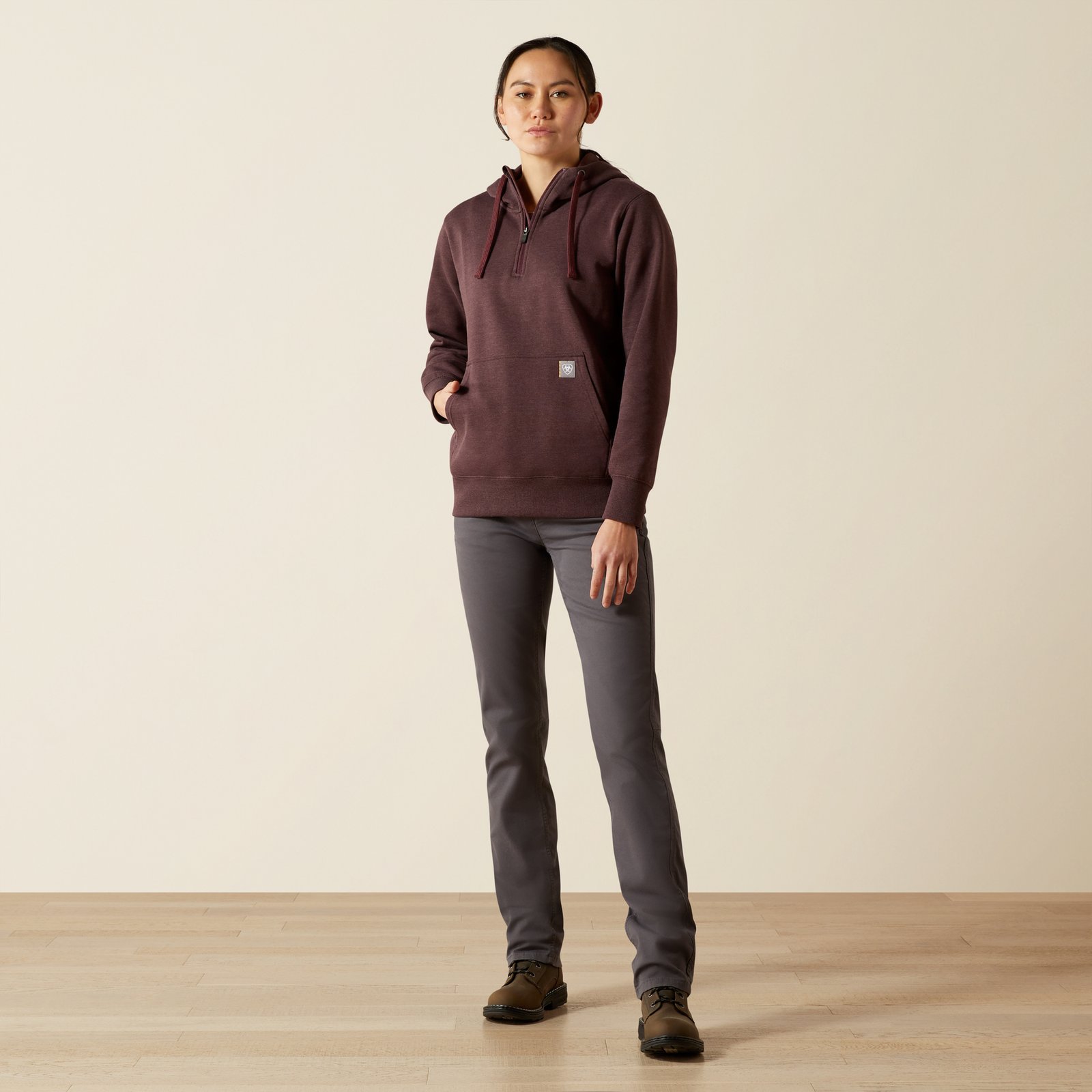 W Rebar Skill 1/2 Zip Hoodie (lim) - Image 3