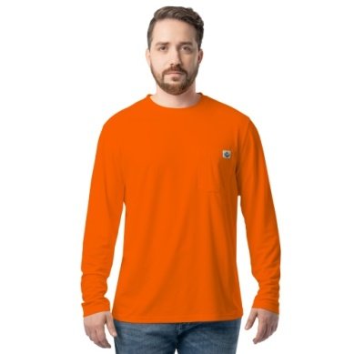 Men's LS Pocket Tee IND75005 - Image 2