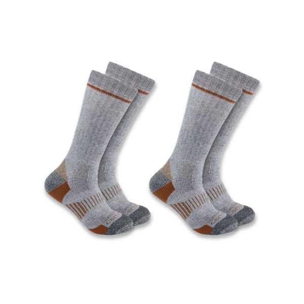 MW WOOL BOOT SOCK 2 PK SB2072M