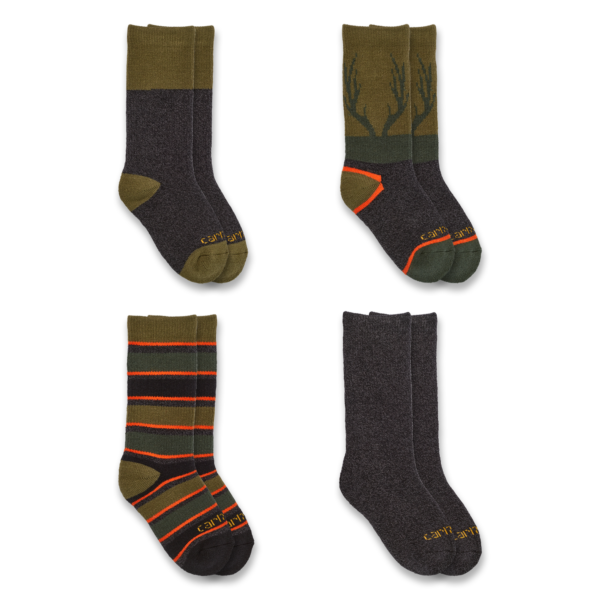 Boys HW Crew 4pk SC1034J