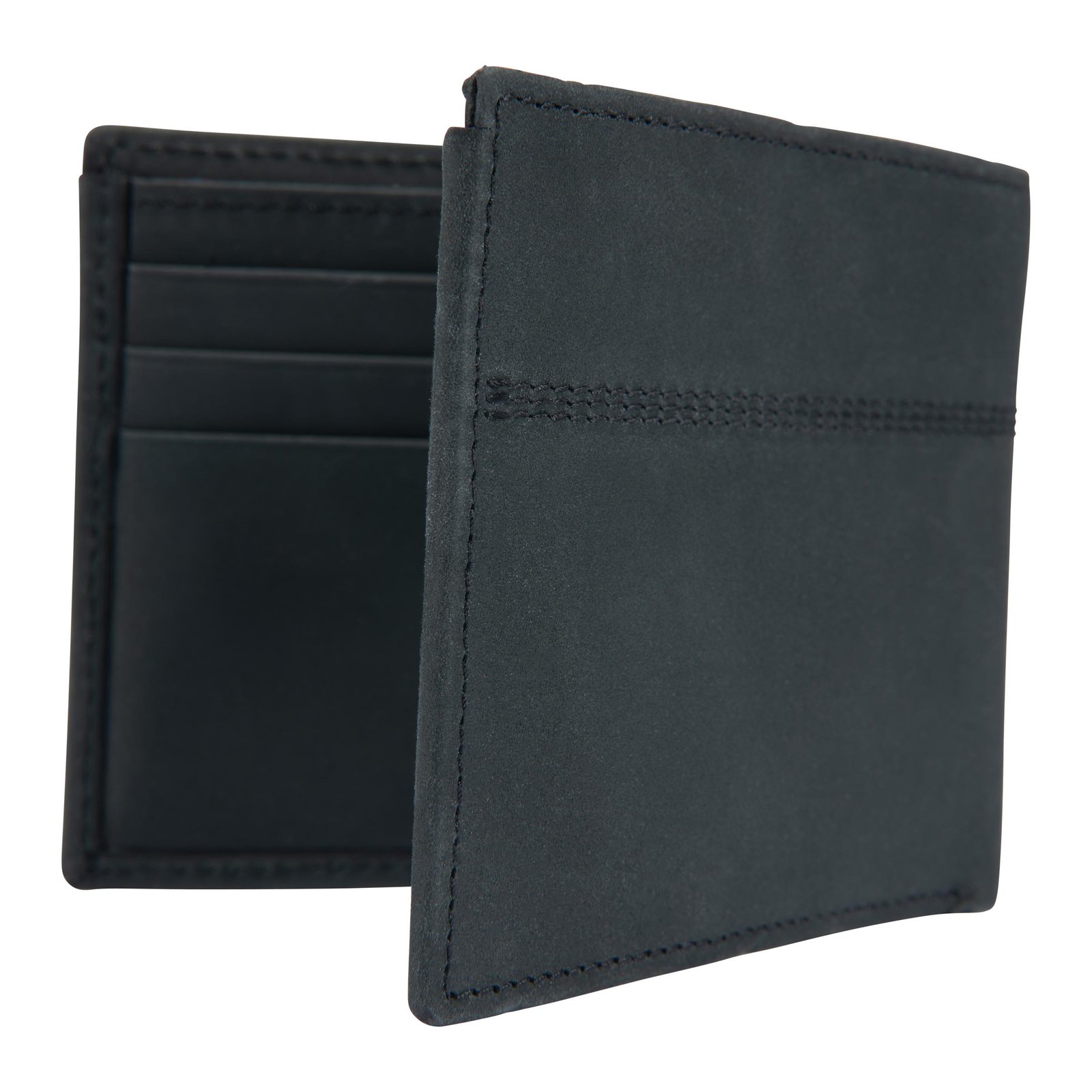 Nubuck Leather Bifold Wallet B0000650 - Image 2