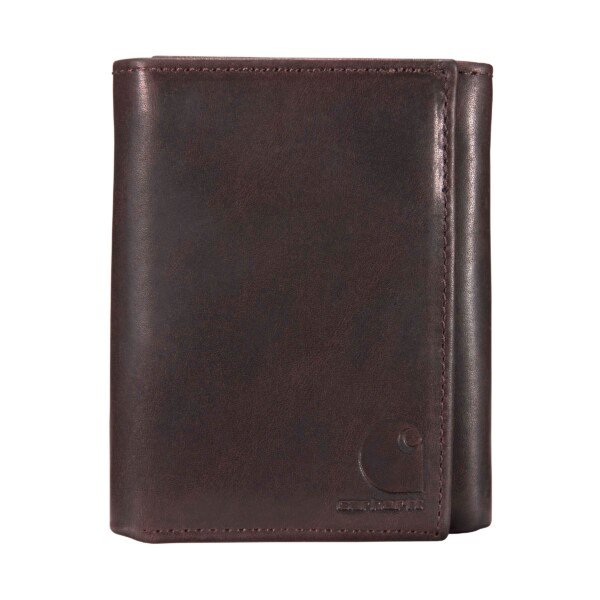 Oil Tan Leather Trifold Wallet B0000657