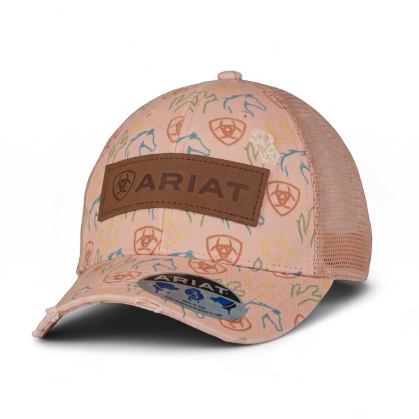 Ariat Ladies Ponyflo Cap Pink