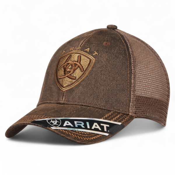 Ariat Mens Ball Cap Brn