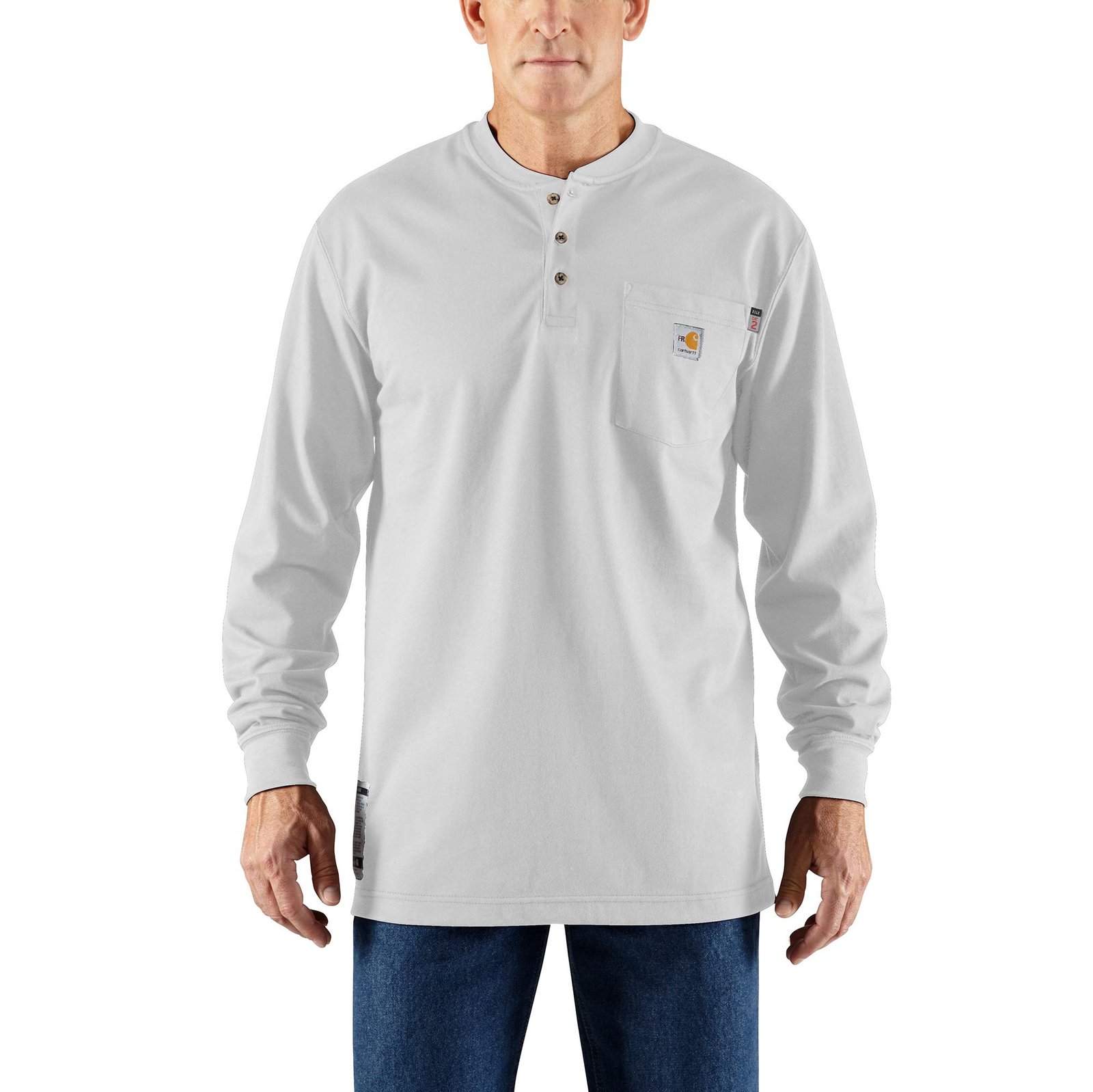 FR LS Henley Shirt 100237 - Image 4